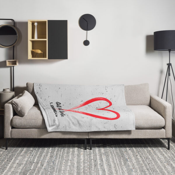 Gott ist Liebe Motiv 4 | Kuscheldecke – Bild 12