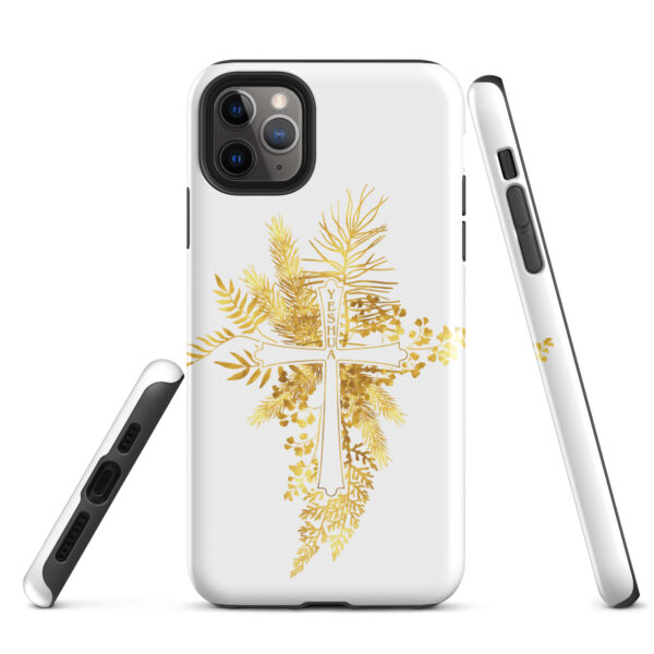 Yeshua – Golden Cross Edition | Hardcase iPhone® Handyhülle – Bild 4