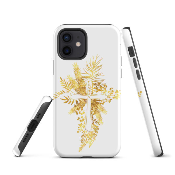 Yeshua – Golden Cross Edition | Hardcase iPhone® Handyhülle – Bild 6