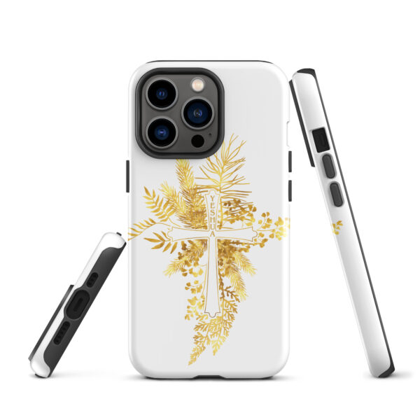 Yeshua – Golden Cross Edition | Hardcase iPhone® Handyhülle – Bild 11