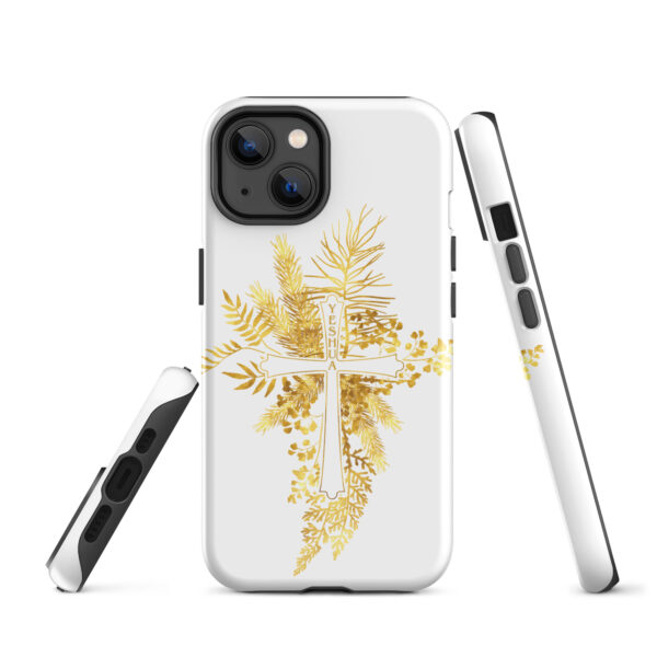Yeshua – Golden Cross Edition | Hardcase iPhone® Handyhülle – Bild 13
