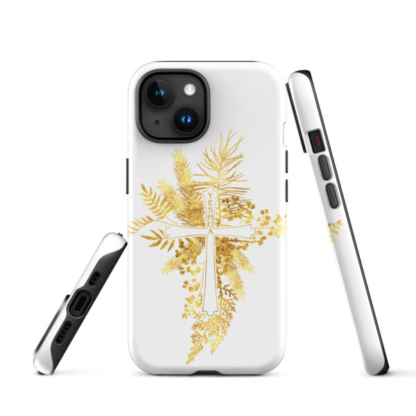 Yeshua – Golden Cross Edition | Hardcase iPhone® Handyhülle – Bild 17