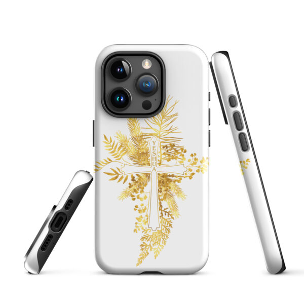 Yeshua – Golden Cross Edition | Hardcase iPhone® Handyhülle – Bild 19