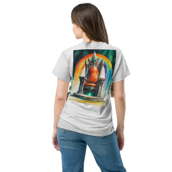 Ein Thron im Himmel – und Einer saß auf dem Thron | T-Shirt für alle | beidseitig bedruckt – Bild 47
