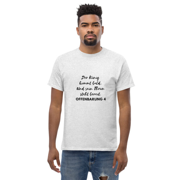 Ein Thron im Himmel – und Einer saß auf dem Thron | T-Shirt für alle | beidseitig bedruckt – Bild 11
