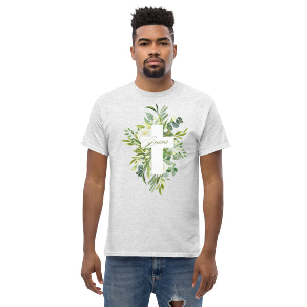 Kreuz der Herrlichkeit – Leaf Edition | T-Shirt für alle – Bild 9