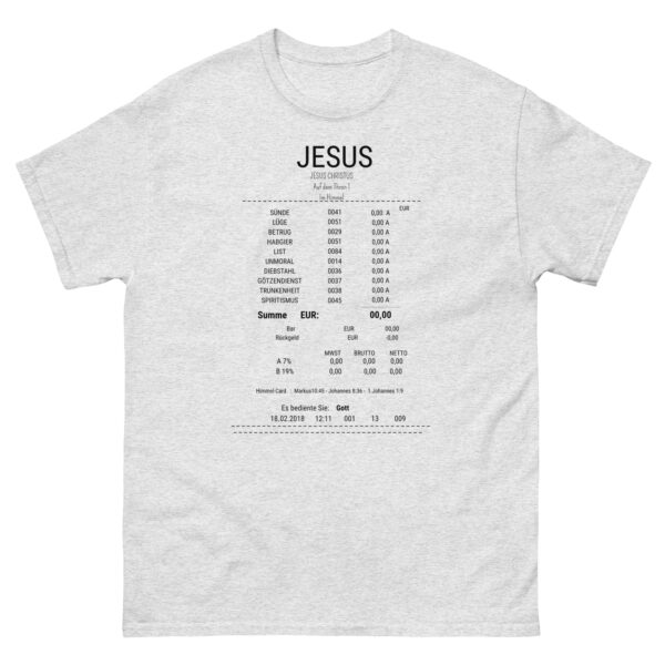 Jesus Paid It All – Alles ist bezahlt | T-Shirt für alle – Bild 16