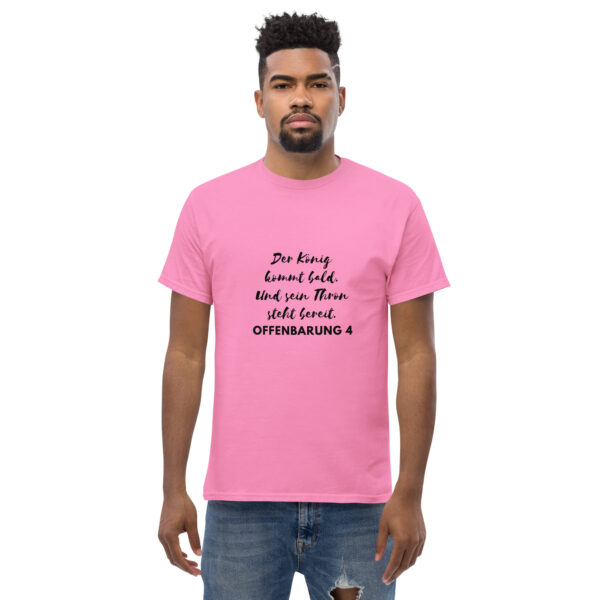 Ein Thron im Himmel – und Einer saß auf dem Thron | T-Shirt für alle | beidseitig bedruckt – Bild 2