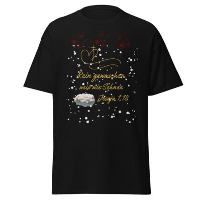 Rein gewaschen - Jesaja 1,18 | T-Shirt für alle