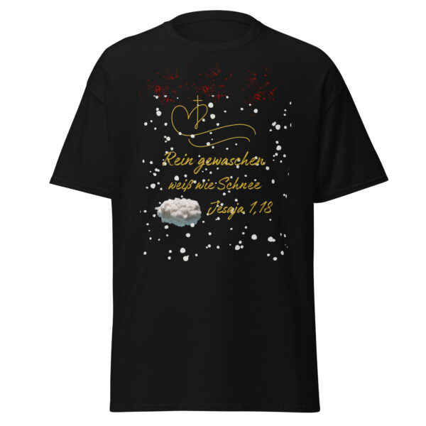 Rein gewaschen - Jesaja 1,18 | T-Shirt für alle