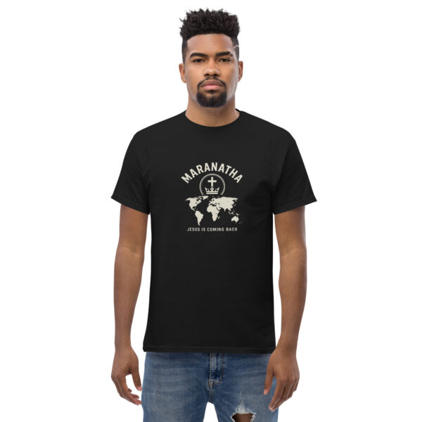 Maranatha Jesus is coming back | T-Shirt für alle – Bild 3