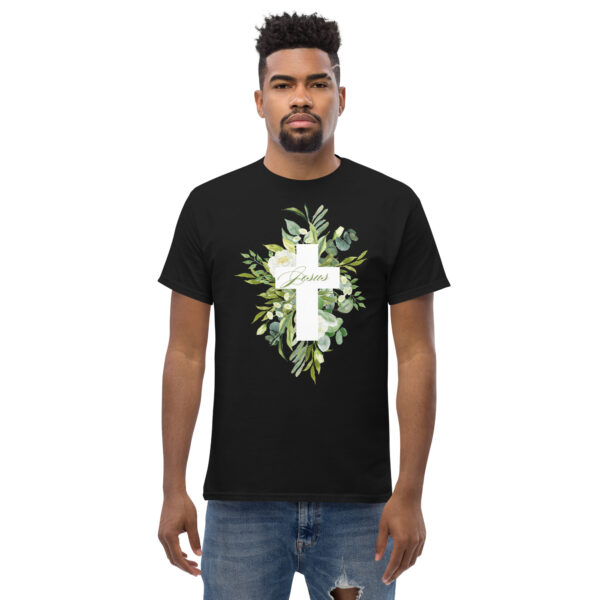 Kreuz der Herrlichkeit – Leaf Edition | T-Shirt für alle – Bild 6