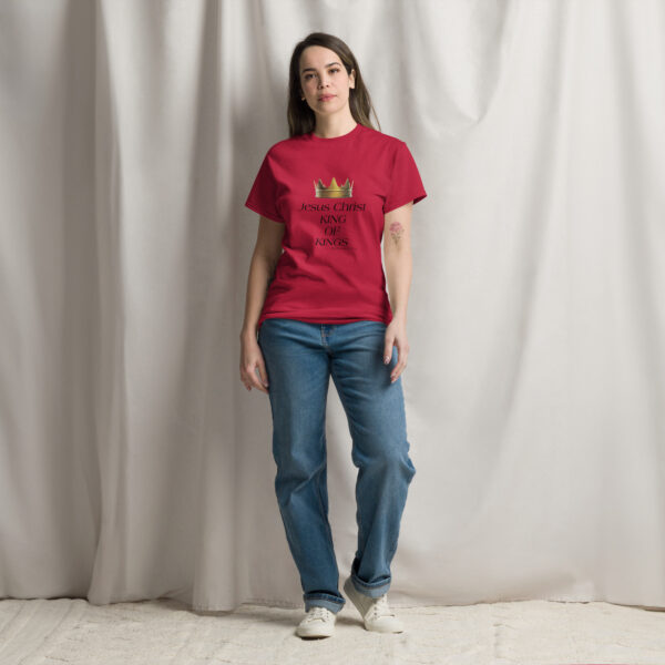 JESUS CHRIST KING OF KINGS | T-Shirt für alle – Bild 3