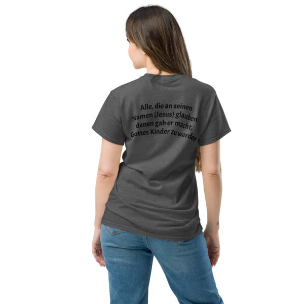 Kind Gottes mit Krone – T-Shirt für alle – Bild 14