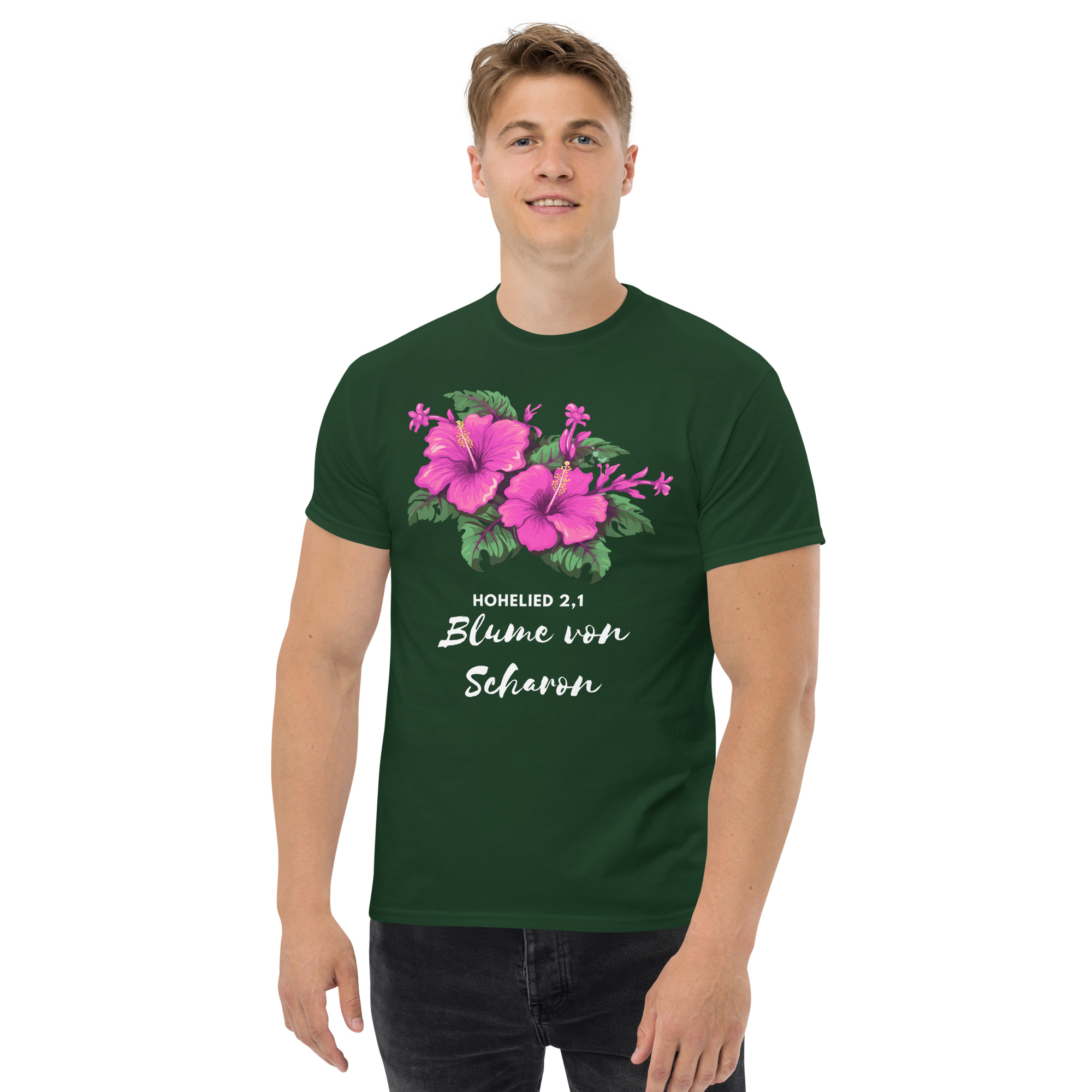 Hohelied 2,1 - Blume von Scharon | T-Shirt für alle – Bild 15