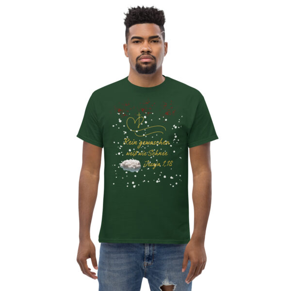 Rein gewaschen - Jesaja 1,18 | T-Shirt für alle – Bild 7