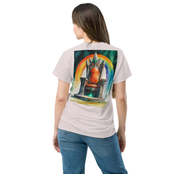 Ein Thron im Himmel – und Einer saß auf dem Thron | T-Shirt für alle | beidseitig bedruckt – Bild 45