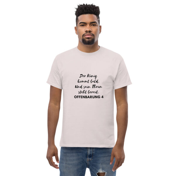 Ein Thron im Himmel – und Einer saß auf dem Thron | T-Shirt für alle | beidseitig bedruckt – Bild 9
