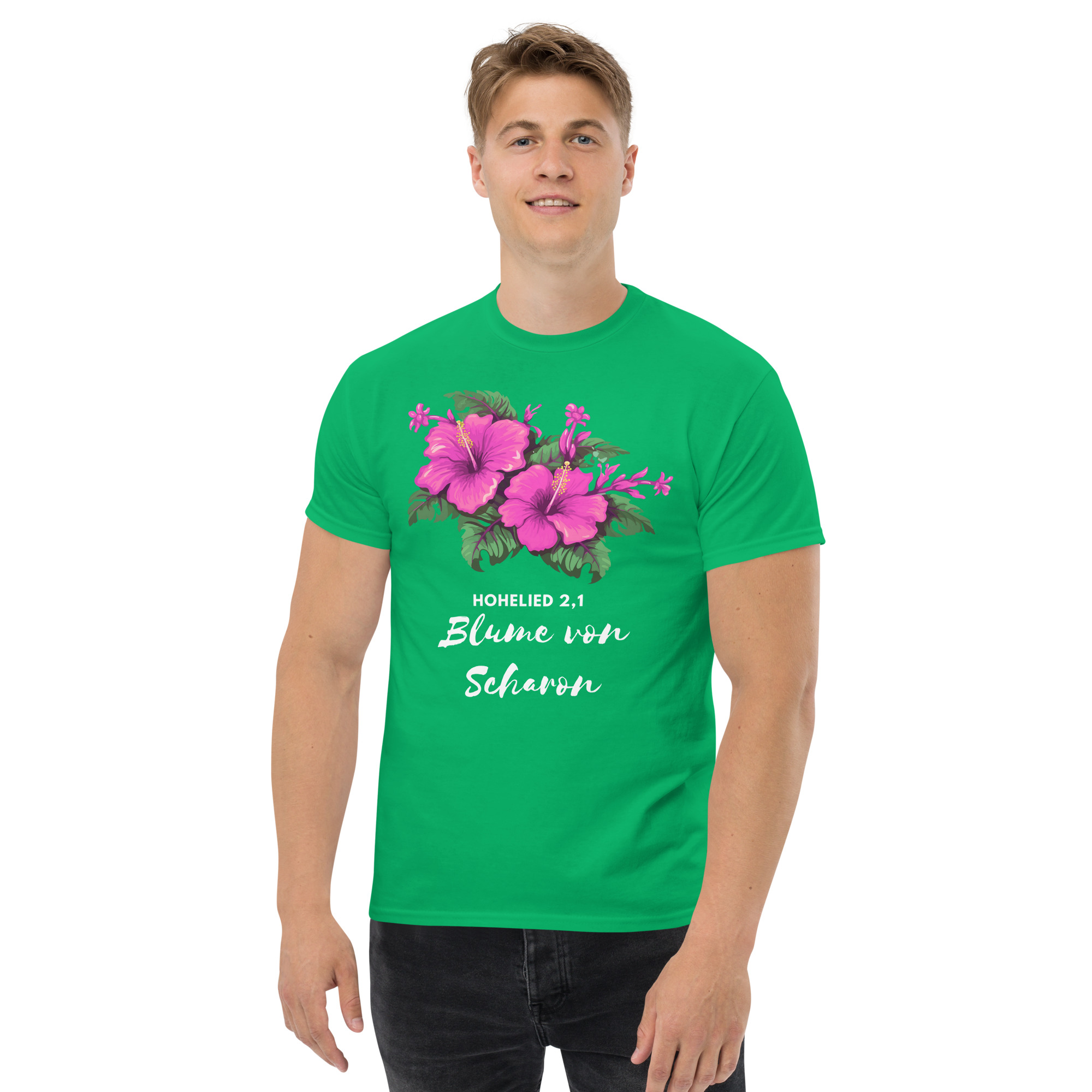 Hohelied 2,1 - Blume von Scharon | T-Shirt für alle – Bild 19