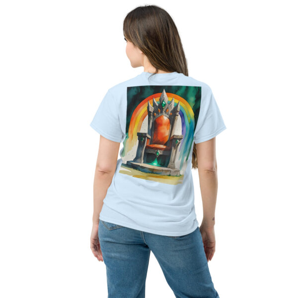 Ein Thron im Himmel – und Einer saß auf dem Thron | T-Shirt für alle | beidseitig bedruckt – Bild 46