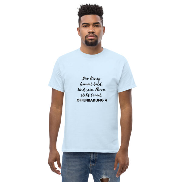 Ein Thron im Himmel – und Einer saß auf dem Thron | T-Shirt für alle | beidseitig bedruckt – Bild 10