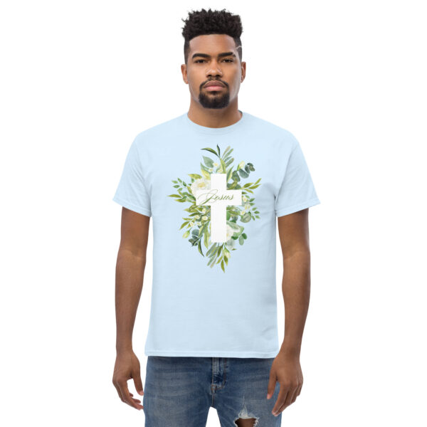 Kreuz der Herrlichkeit – Leaf Edition | T-Shirt für alle – Bild 8