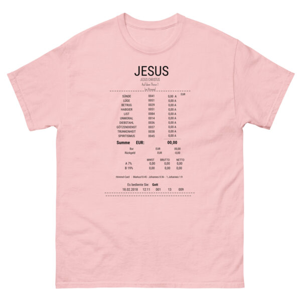 Jesus Paid It All – Alles ist bezahlt | T-Shirt für alle – Bild 14