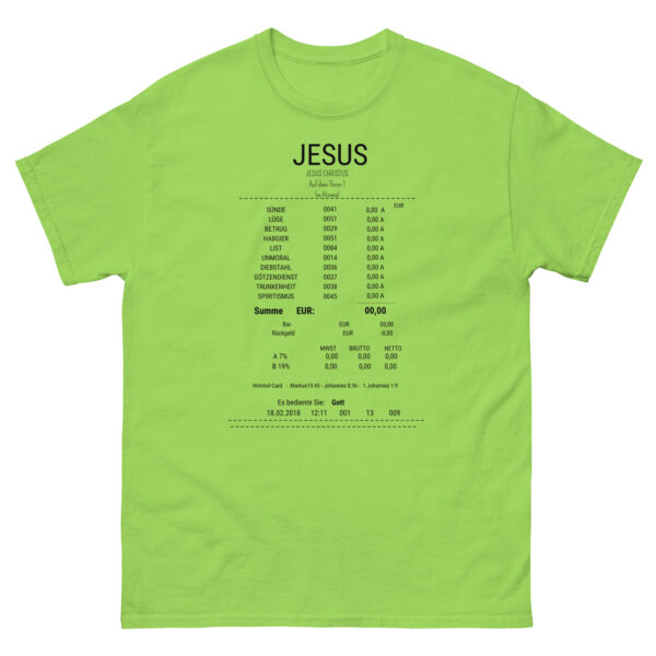 Jesus Paid It All – Alles ist bezahlt | T-Shirt für alle – Bild 9