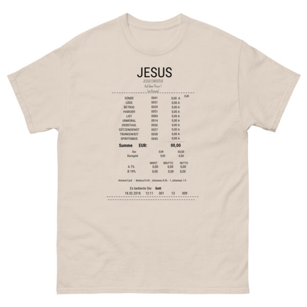 Jesus Paid It All – Alles ist bezahlt | T-Shirt für alle – Bild 12