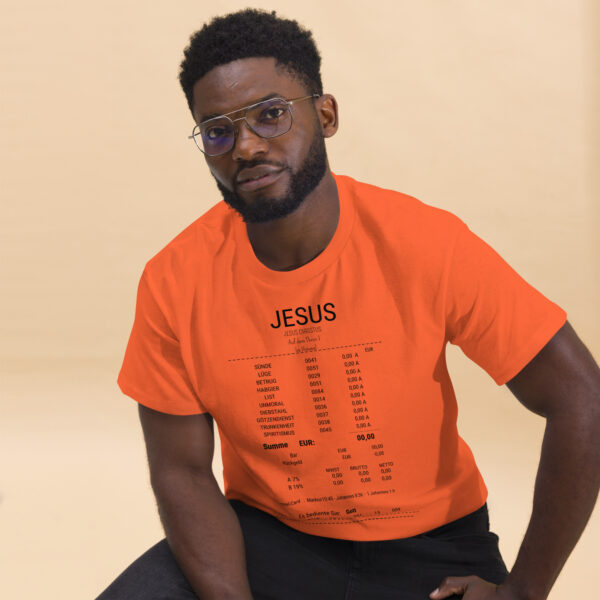 Jesus Paid It All – Alles ist bezahlt | T-Shirt für alle – Bild 4