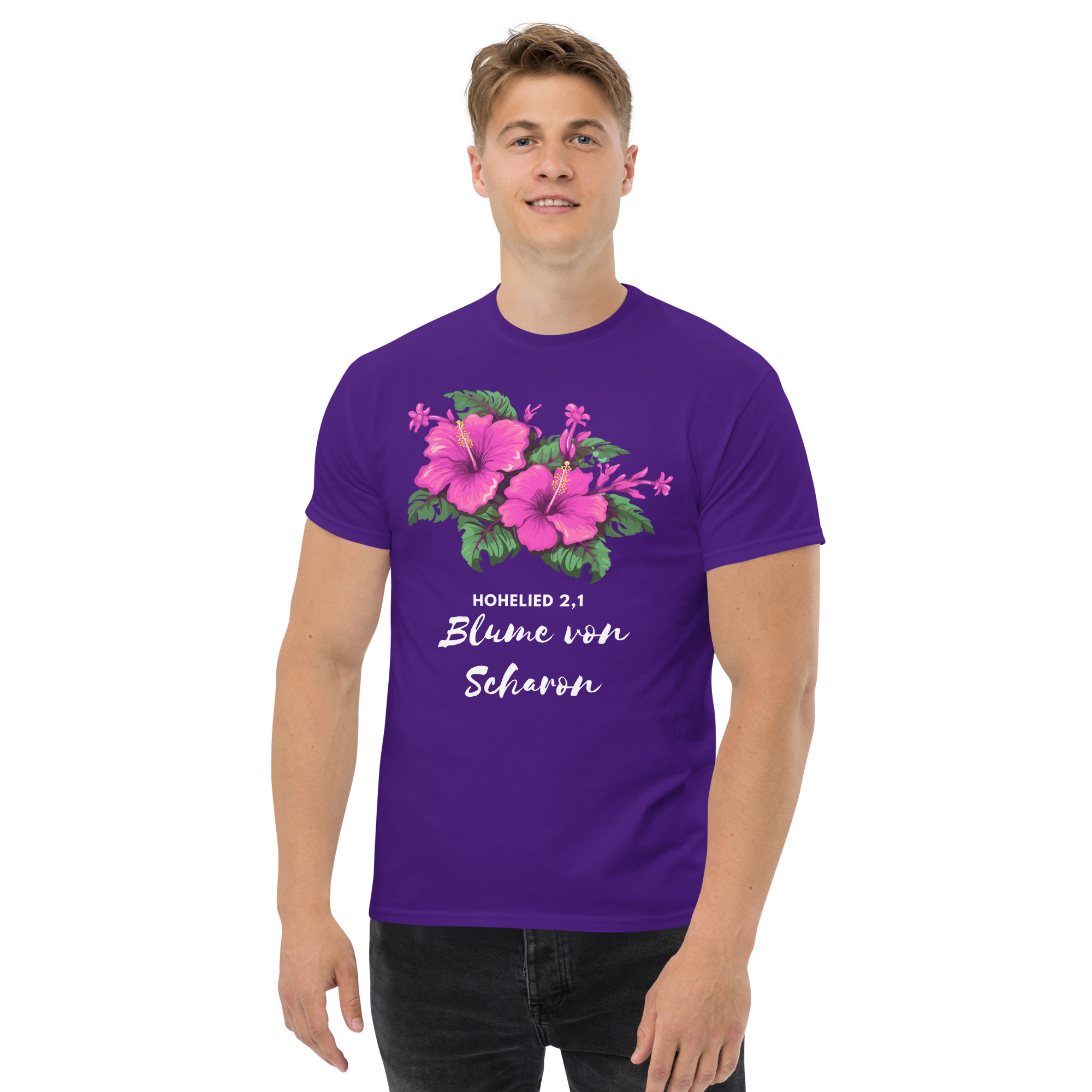 Hohelied 2,1 - Blume von Scharon | T-Shirt für alle – Bild 13