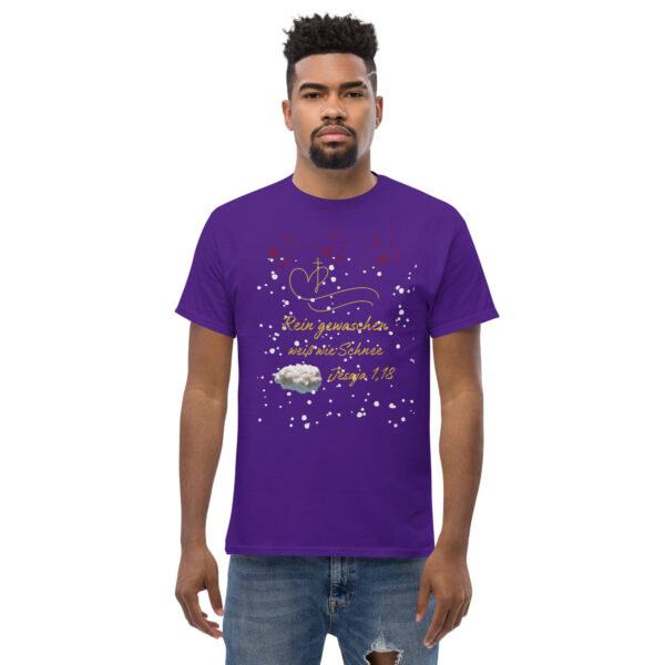 Rein gewaschen - Jesaja 1,18 | T-Shirt für alle – Bild 6