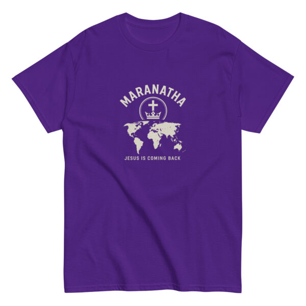 Maranatha Jesus is coming back | T-Shirt für alle – Bild 20
