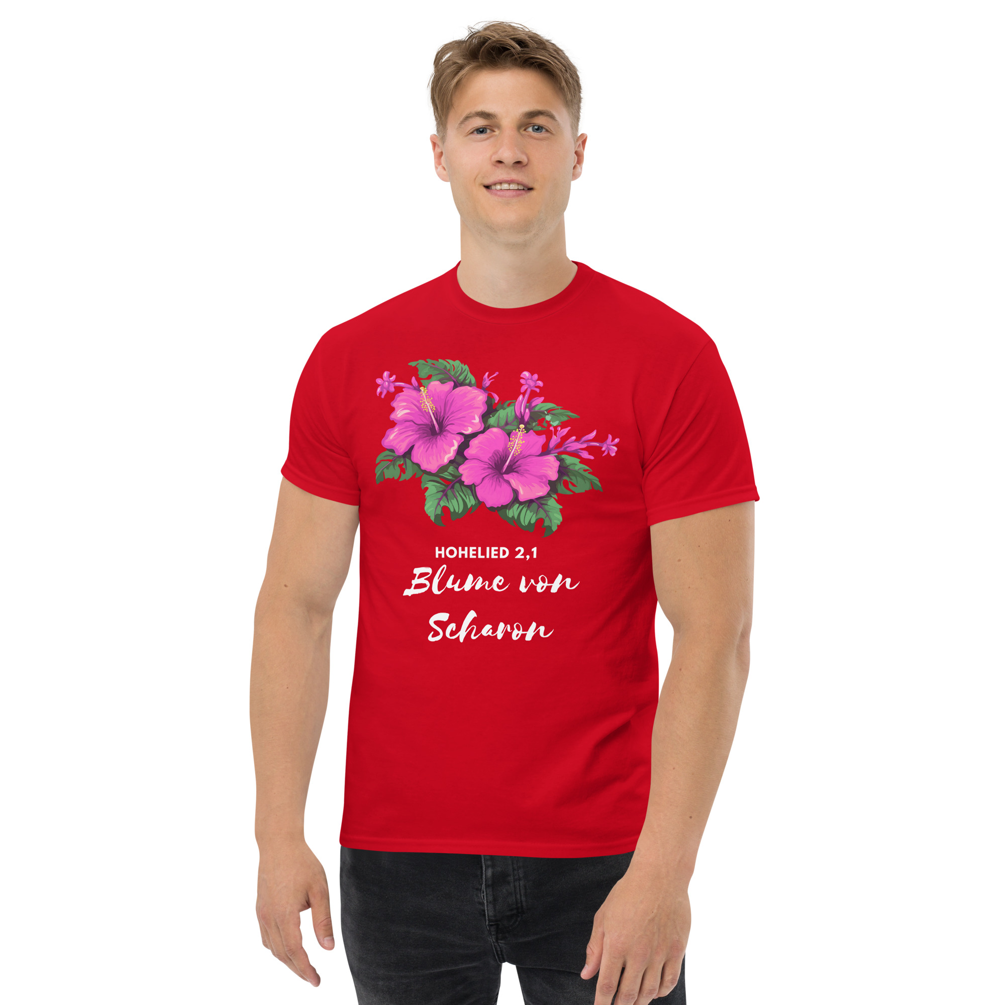 Hohelied 2,1 - Blume von Scharon | T-Shirt für alle – Bild 14