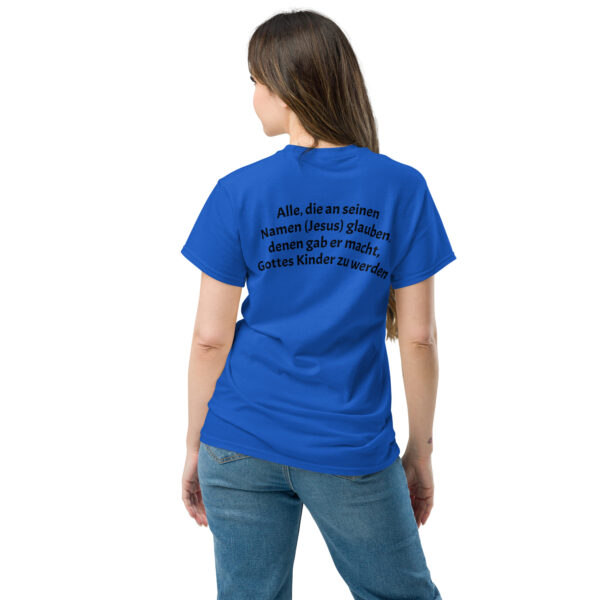 Kind Gottes mit Krone – T-Shirt für alle – Bild 13