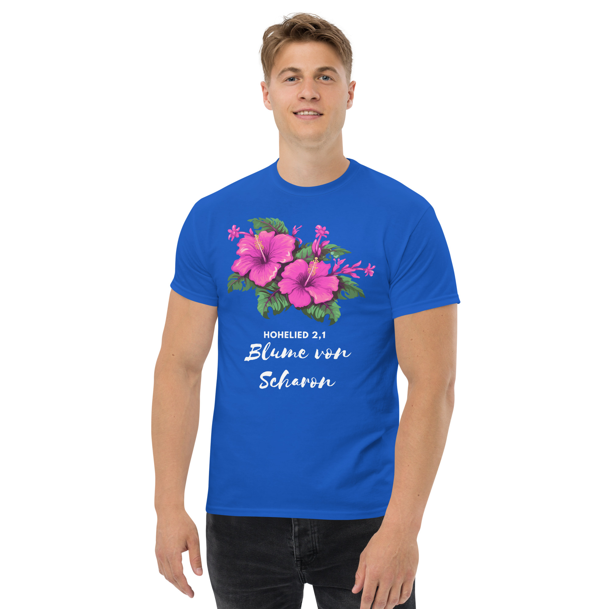Hohelied 2,1 - Blume von Scharon | T-Shirt für alle – Bild 17