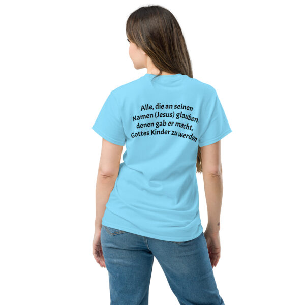 Kind Gottes mit Krone – T-Shirt für alle – Bild 20