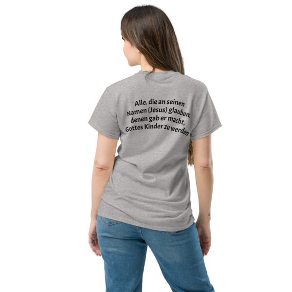Kind Gottes mit Krone – T-Shirt für alle – Bild 19