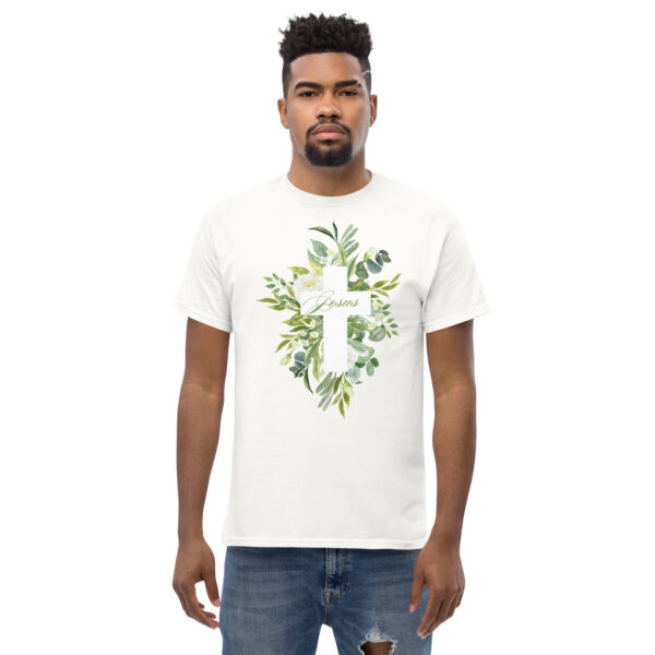 Kreuz der Herrlichkeit – Leaf Edition | T-Shirt für alle – Bild 10