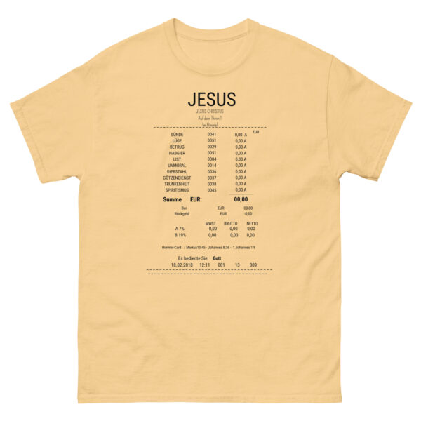 Jesus Paid It All – Alles ist bezahlt | T-Shirt für alle – Bild 13