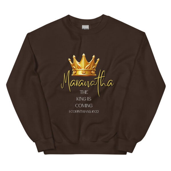 Maranatha The King is Coming – 1 Corinthians 16:22 | Pullover für alle – Bild 15