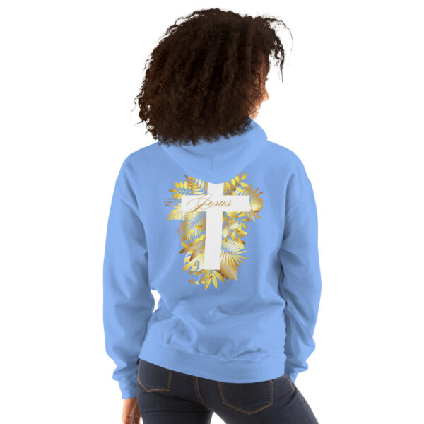 Kreuz der Herrlichkeit – Golden Leaf Edition | Kapuzenpullover für alle – Bild 25
