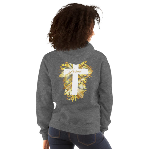 Kreuz der Herrlichkeit – Golden Leaf Edition | Kapuzenpullover für alle – Bild 23