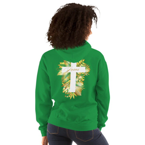 Kreuz der Herrlichkeit – Golden Leaf Edition | Kapuzenpullover für alle – Bild 24