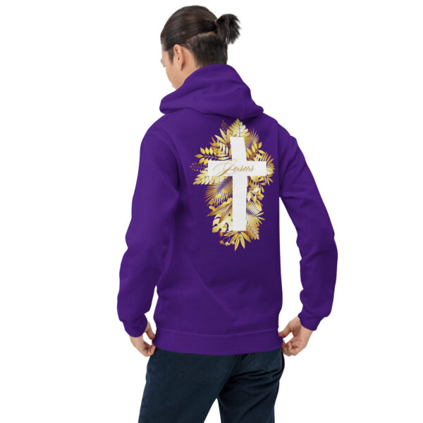 Kreuz der Herrlichkeit – Golden Leaf Edition | Kapuzenpullover für alle – Bild 12