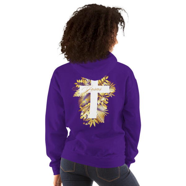 Kreuz der Herrlichkeit – Golden Leaf Edition | Kapuzenpullover für alle – Bild 21