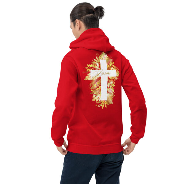 Kreuz der Herrlichkeit – Golden Leaf Edition | Kapuzenpullover für alle – Bild 13