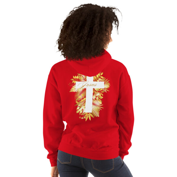 Kreuz der Herrlichkeit – Golden Leaf Edition | Kapuzenpullover für alle – Bild 22