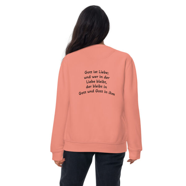 Gott ist Liebe Motiv 2 - Premium-Pullover für alle – Bild 16