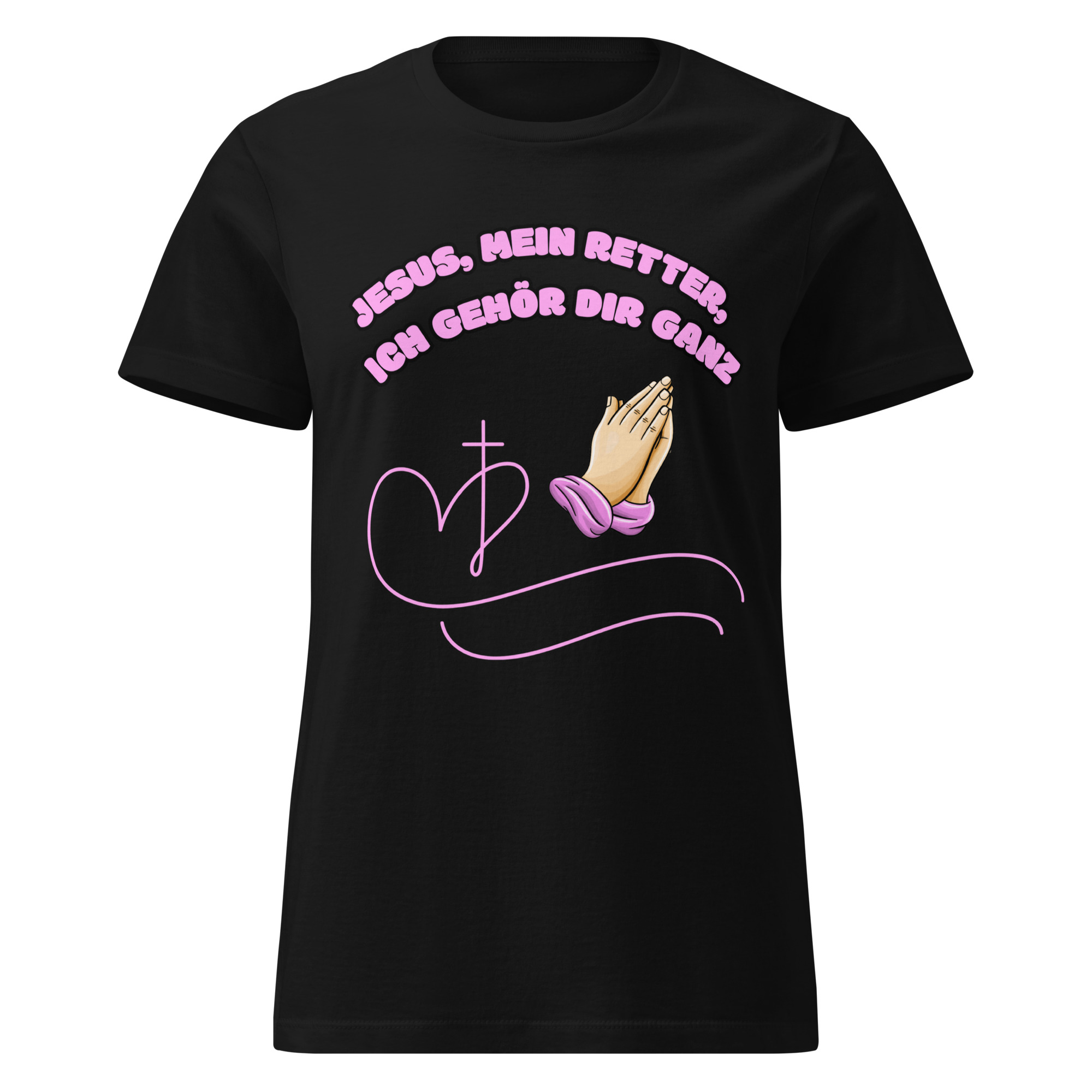 Jesus, mein Retter, ich gehöre dir ganz | T-Shirt für Damen